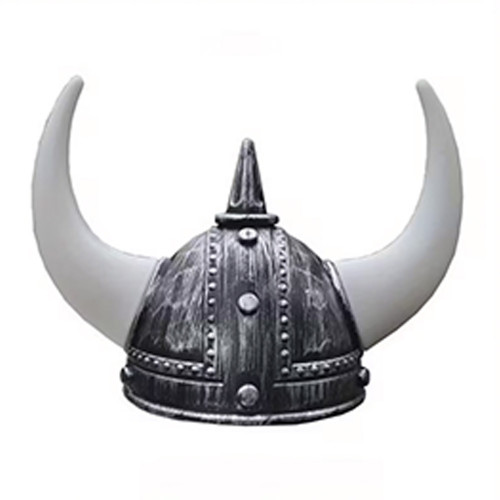 Шолом Варяга з рогами (срібло антик)
