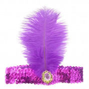 Пов'язка Чикаго (бузкова)