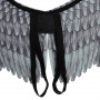 Крила Косплей 75х105 см (сірі із чорним)