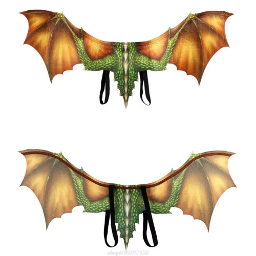 Крила Косплей Дракона 95х45 см (жовтий)