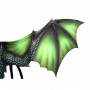 Крила Косплей Дракона 95х45 см (зелені)