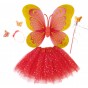 Набір Метелика Карнавальний зі спідницею 50х38см (червоний)