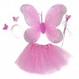 Набір Метелика Карнавальний зі спідницею 50х38см (рожевий)