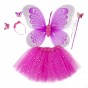 Набір Метелика Карнавальний зі спідницею 50х38см (фуксія)