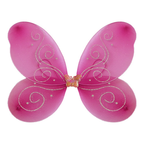 Крила Метелика 40х40см середні (малинові)