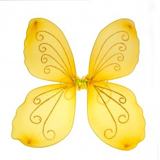 Крылья Бабочки средние (желтые) 40х40см