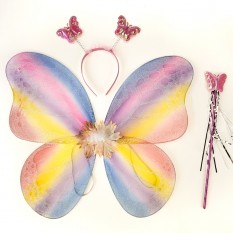 Набор Бабочки Карнавальный 50х38см 11769 (радужный)