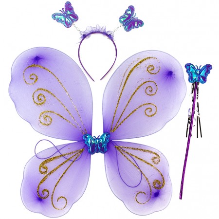 Набір Метелика Карнавальний 50х38см (фіолетовий)