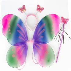 Набор Бабочки Карнавальный 50х38см 12982 (радужный)
