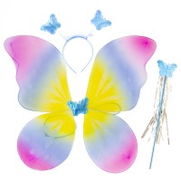Набор Бабочки Карнавальный 50х38см 12982 (радужный)