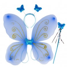 Набір Метелика Карнавальний 50х38см (блакитний)