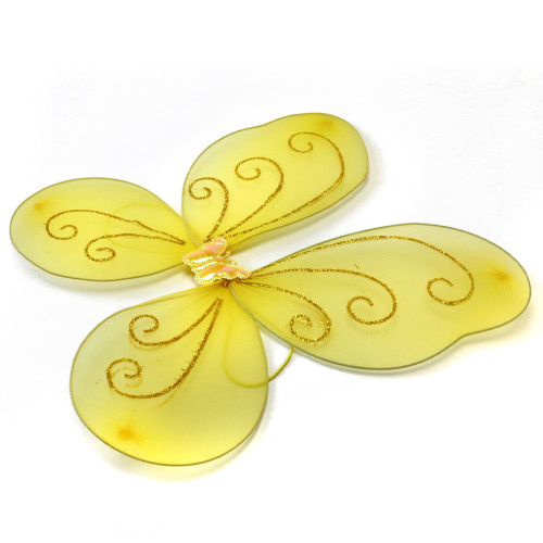 Крила Метелика 40х40см середні (жовті)