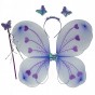 Набор Бабочки Карнавальный 50х38см (фиолетовый)