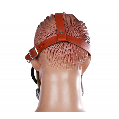 Маска Косплей тімпанк Чумний лікар (срібна)