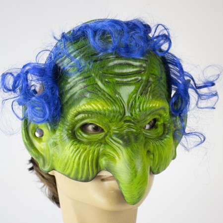 Маска Гоблин (зеленая с синим)