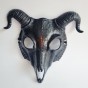 Маска Коза пластик (черная)