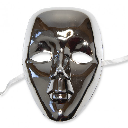 Маска Безликая Вольто (серебрянная)