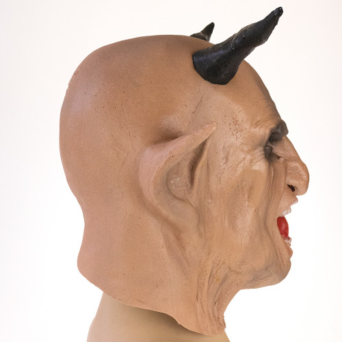 Реалістична маска латексна Рогатий Демон