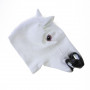 Маска латексна Кінь (біла)