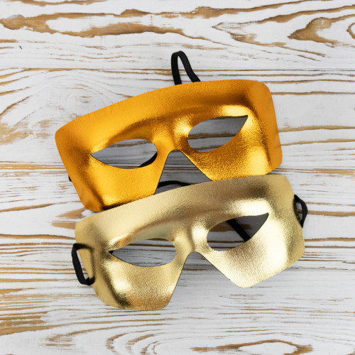 Венецианская маска Мистер Х (золото)