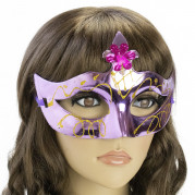 Венеціанська маска Луїза (фіолетова)