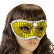 Венеціанська маска Ілюзія (золота)