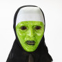 Маска Монахиня зомбі (зелена)