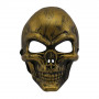 Маска Череп матовий (золота)