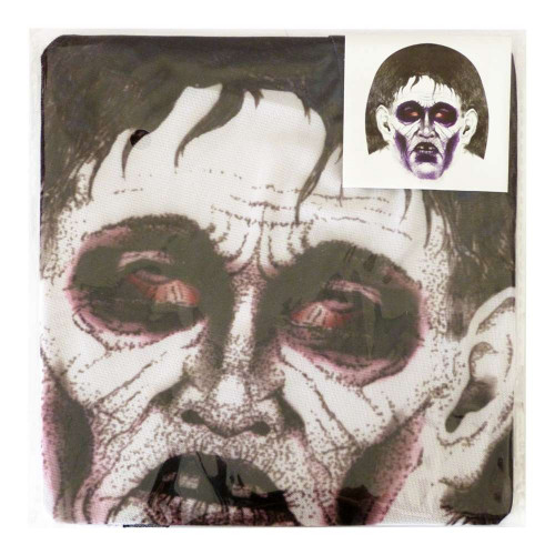 Маска панчоха Зомбі з фіолетовими очима