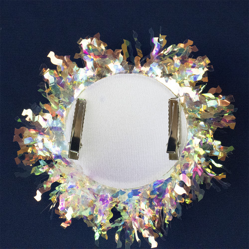 Карнавальний капелюшок на шпильках Блиск мерехтливий 13906