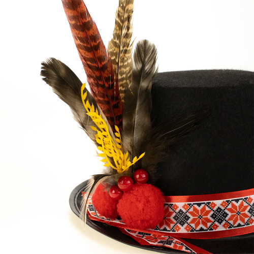 Карнавальная шляпа Гуцульская МОТИВЫ 13130