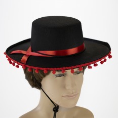 Шляпа детская Испанца (черная)