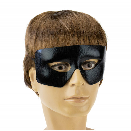 Венеціанська маска Містер Х (чорна)