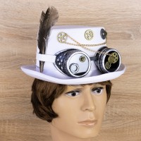 Капелюх Стимпанк Винахідник Мартін 13032