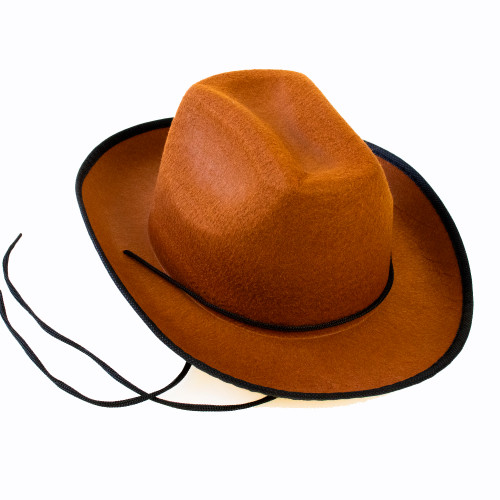 Капелюх дитячий Ковбой фетр (коричневий)