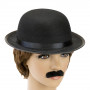 Капелюх дитячий Котелок фетр (чорний)