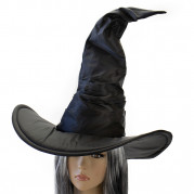 Капелюх Відьми з великими полями (чорна)