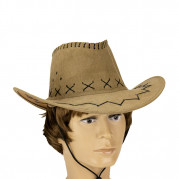 Капелюх Ковбоя замша (бежевий)
