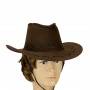 Шляпа Ковбоя замша (коричневая)
