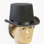 Капелюх Циліндр фетр високий H15см