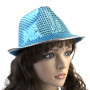 Капелюх Диско Твіст (блакитний)