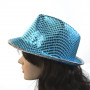 Капелюх Диско Твіст (блакитний)