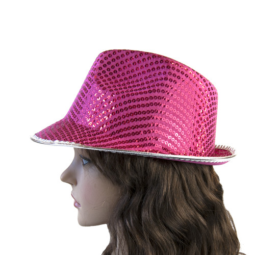 Капелюх Диско Твіст (малиновий)