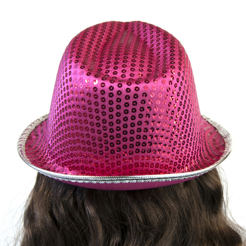 Капелюх Диско Твіст (малиновий)