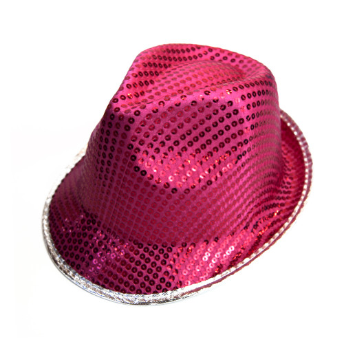 Капелюх Диско Твіст (малиновий)
