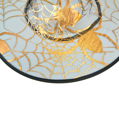 Капелюх Ковпак капроновий (чорний з золотим)