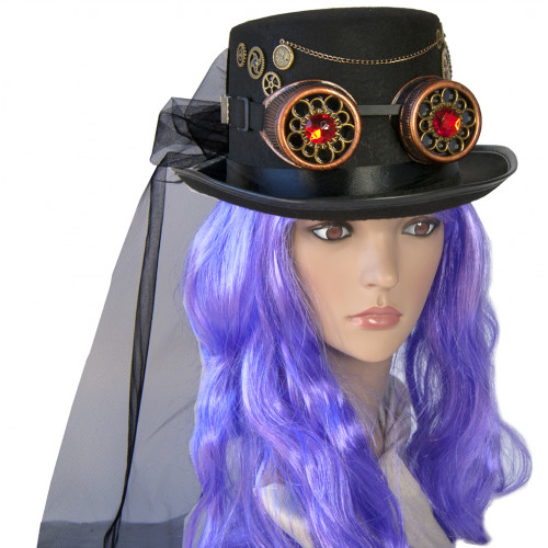 Капелюх Стімпанк Леді Механіка 11424