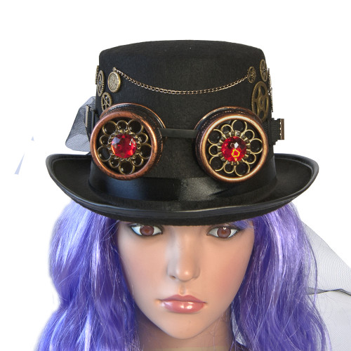 Капелюх Стімпанк Леді Механіка 11424