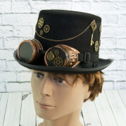 Капелюх Стимпанк Механік Джордж 9130