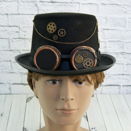Капелюх Стімпанк Механік Джордж 9130
